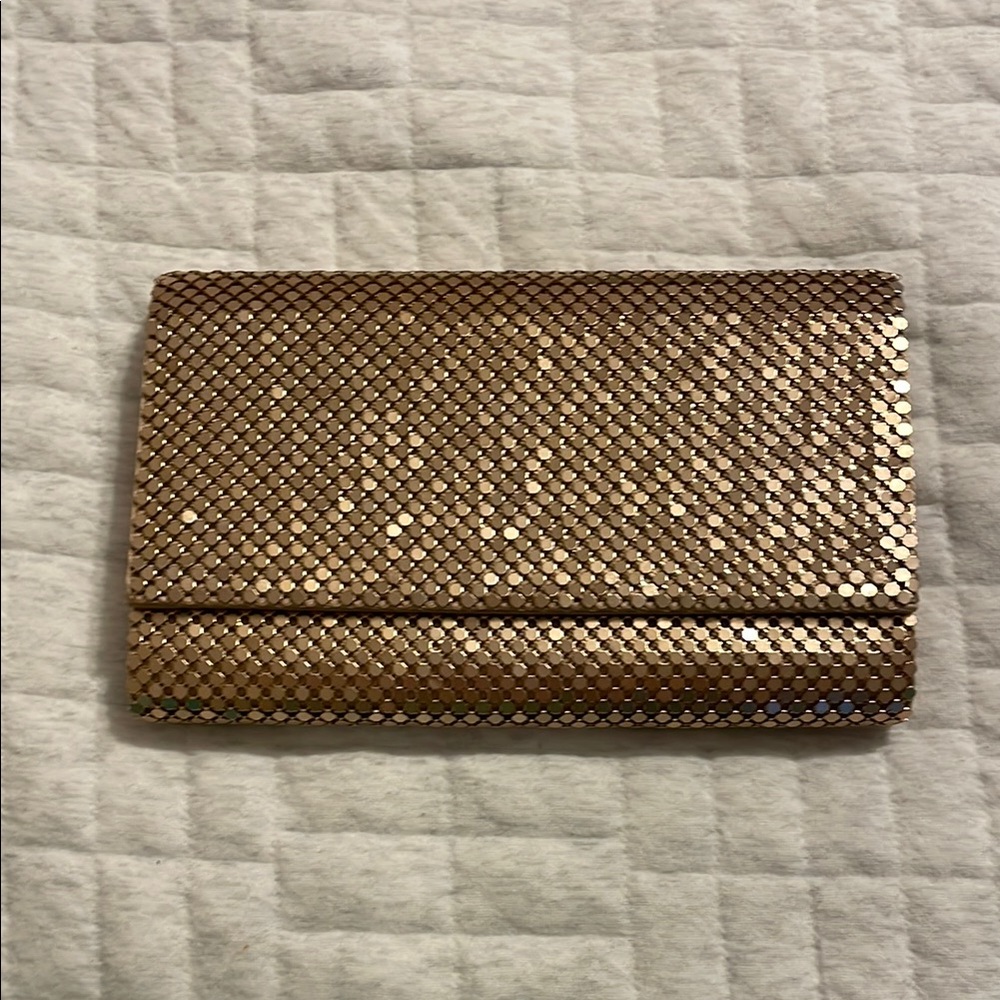 Whiting & Davis Gold Mesh Clutch